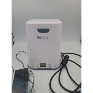 SO CLEAN 2 CPAP Machine Cleaner Sanitizer With Power Adapter